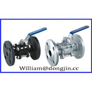 3PC Stainless Steel Flanged End Ball Valve
