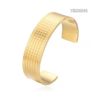 stainless steel tide brand jewelry gold diamond wide bracelet all-match  bangle