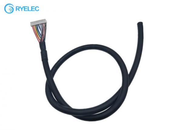 26 Awg Sheathed Insulation Jacket Flexible Pvc Cable Jst 12 Pin Zh 1.5mm Pitch
