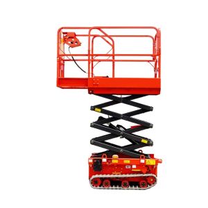 China 12m Crawler Self Propelled Automatic Scissor Lift Aerial Work Platform wholesale