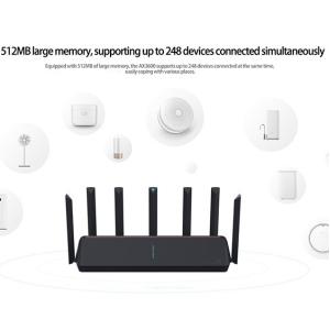 China Cxfhgy Xiao AX3600 AIoT Router Wifi6 Dual-Band 2976Mbs Gigabit Rate WPA3 Security Encryption Mesh Wifi External Signal A wholesale