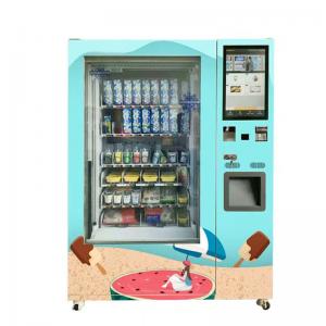 Automated Healthy Food Cold Drink Beverage Snack Soda Small Vending Machine Retail Store