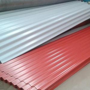 China Soft PPGI G300 Corrugated Steel Sheets Rain Cover supplier
