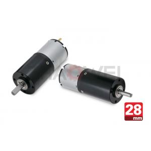 Low Speed 12V DC Geared Motor For Paper Feeders , Automatic Window Curtain