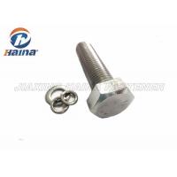 China Stock Stainless Steel 304 316 A2 70 Hex Cap Bolts and Nuts with Washers on sale
