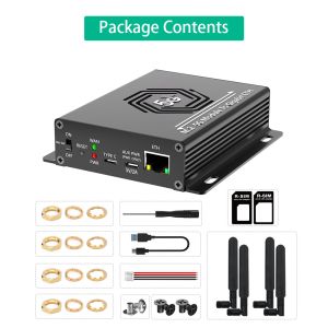 NGFF(M.2) Module 4G/5G à USB 3.0 Adaptateur avec port RJ45, contrôleur Realtek RTL8125BG