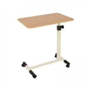 Elevatable Bedside Hospital Bed Dining Table 65cm-95cm For Nursing Rehabilitation