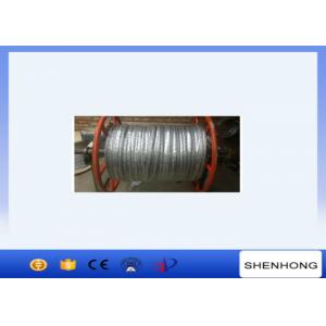 China 26MM Anti Twisting Braided Wire Rope For Overhead Line Transmission supplier