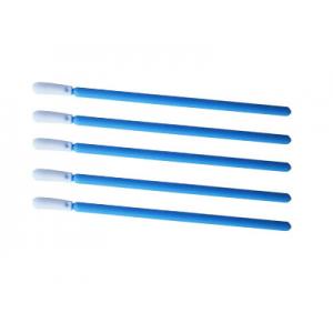 China Foamtec compatible cleanroom foam swab/CH-FS719 Cleanroom BLUE Foam Tip swab/ESD cleanroom swabs/sponge swab/clean swabs supplier