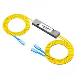 China 1x2 SC/UPC FBT Coupler Fiber Optic Cable Splitter -40- 85C for Communication Cables supplier