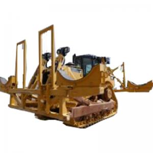 Yellow Pipeline Crawler Carrier For Dia 1219mm Pipeline Construction