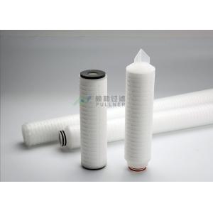 0.22um Pharma Filters PES Pleated Filter Element High Purity Water Rinse