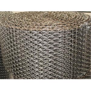China Drive Balanced Weave Wire Mesh Belt Argon Welding Edge With ISO Certification wholesale