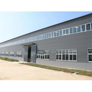 Grey Panel Customized Steel Warehouse Building
