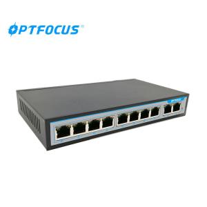 China Câmeras do IP do porto 10 do interruptor 8 da rede Ethernet da proteção da relação/100M For supplier