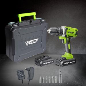 18V 10mm Chuck Cordless Hammer Battery Drill Driver Set