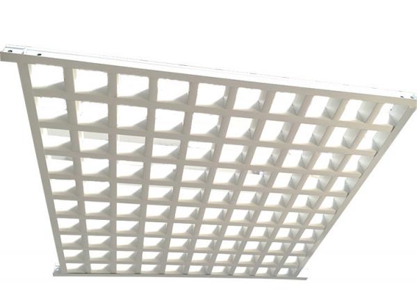 White Powder Coated Metal Grid Panel With Tee Bar Commercial