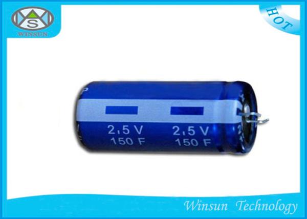 Condensador estupendo radial ESR bajo forma cilíndrica de rosca 20F/25F de 2.5V del faradio