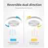 China New LED Fan Lamp Wiht Light with Fan App Control Tuya Alexa Google Control wholesale