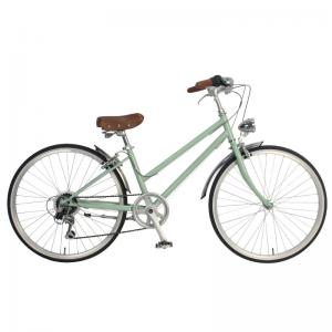 Women bicycle 24 Inch SHIMANO 6 Speed Eco Friendly Baking Paint Lady City Bike