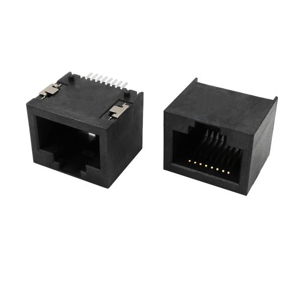 Conector del perfil bajo RJ45 Jack modular del soporte de la superficie 8P8C