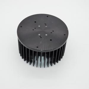 China Height 75mm Led Lighting Accessories Heat Sinks With 1764cm2 Surface Area supplier