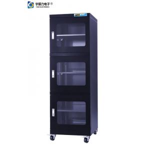 China 450W Black Auto Desiccant Dry Box Cabinet For SMD Packages Moisture Sensitive supplier