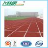 China Skid Resistance Synthetic Sports Flooring / Outdoor Running Track Surface wholesale