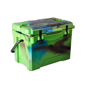 OEM 25QT Portable Roto Molded Ice Box Outdoor Ice Fishing Tackle Box