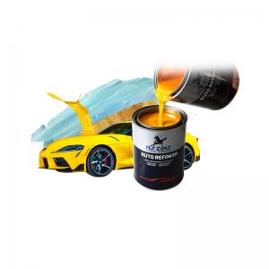 China Pearl White Automotive Top Coat Paint Custom Auto Spray Paint supplier
