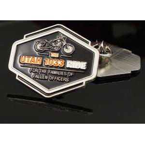 Zinc alloy brooch pin Stamp school badge Car motor club religion logo words picture sign custom