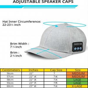 China Hat with Bluetooth speaker adjustable bluetooth hat wireless smart speaker phone cap for outdoor sport supplier