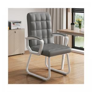 Black Brown PU Leather Office Chair and Lift Swivel Mesh Computer Chair PC Chair for Company