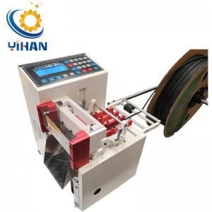 China 0.1-9999.9mm Cutting Length PVC Pipe Microcomputer Cutting Machine with On-line Support supplier