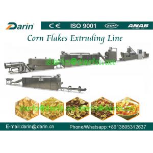 China High capacity Bulk corn flakes automatic food making machine for Cereals snacks supplier