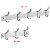 China Heavy Duty Stainless Steel Bathroom Hooks , Wall Mounted Coat Hooks Multifunctional on sale