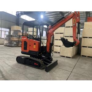 Casting Iron Steel Mini Excavator Machine For Widely Turning / Digging Depth Of 1600mm