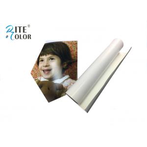 Water Based Inks Resin Coated Photo Paper , Wide Format Inkjet 240Gsm Photo Luster Paper