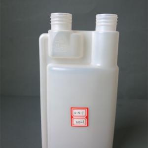 China Twin neck Hdpe meter dose bottle 500 ML supplier