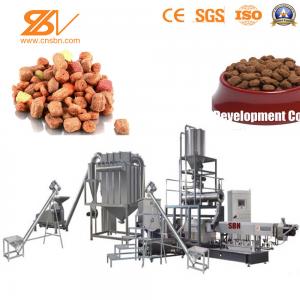 Stainless Steel Pet Food Machine Production Line , Dog Food Extrusion Machine