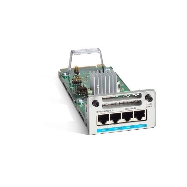 4ポートマルチギガビットシスコモジュール 1G/2.5G/5G/10G アダプティブSDアクセス&MACsec Catalyst 9300のサポート