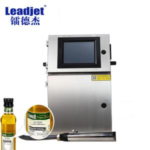 China Automatic S610 CIJ Inkjet Printer / Plastic Bottle Expiry Date Printing Machine supplier
