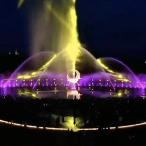 Middle Water Floating Fountain Music Control 220V 380V