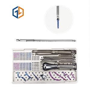 Orthopedic Surgical Mini Maxillofacial Plate Instrument Set