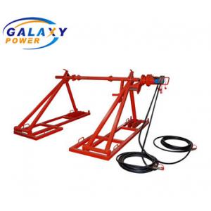 76mm Drum Hole 50KN Lifting Cable Drum Jack Stand Overhead Line Tool