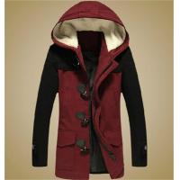 China Fleece Fabric Men Winter Hooded Anorak Jacket Breathable Anti Wrinkle on sale
