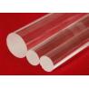 China Custom Clear Fused Quartz Glass Light Guide Rod High Corrosion Resistance wholesale
