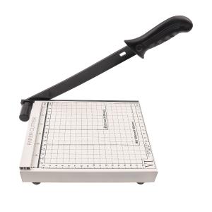 White Manual Paper Cutter Machine Guillotine for A5 Paper Trimmer by ZEQUAN