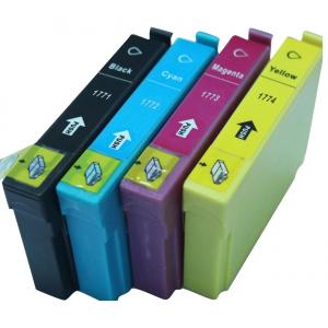 100% Brand New for epson ink cartridge T1771 T1772 T1773 T1774 for Epson XP-202/XP-302