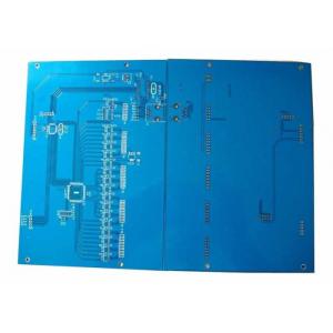 1.6mm Blue Solder Mask Double layer Custom PCB Boards for Access Control System